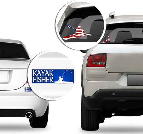 Black Yak Life Bumper Sticker (Vinyl Decals Kayaker Paddle Your Kayaking Rapids for Cars, Trucks, Canoe, and Kayak (3 x 8 inch) Licensed in Saudi Arabia