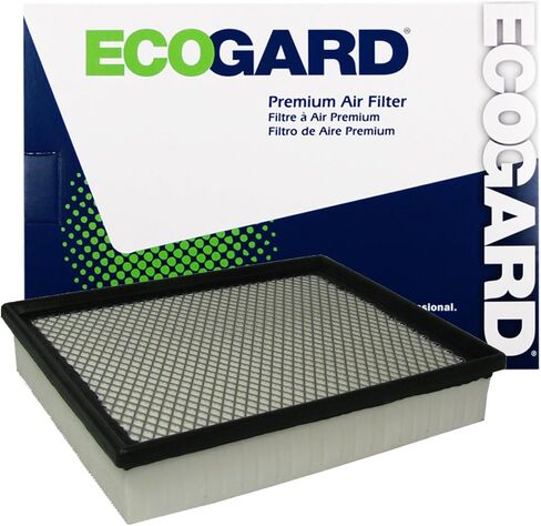 ECOGARD XA5315 Premium Engine Air Filter Fits Chevrolet Silverado 1500 5.3L 1999-2018, Tahoe 5.3L 2000-2020, Silverado 2500 HD 6.0L 2001-2019, Silverado 1500 4.8L 1999-2013 in Saudi Arabia