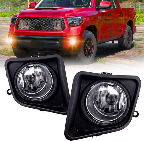 Fog Light Assembly For 2014-2019 Toyota Tundra With H11 12V 55W Halogen Bulbs, Switch and Wiring Kit in Saudi Arabia