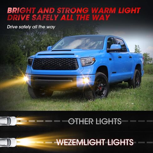 Fog Light Assembly For 2014-2019 Toyota Tundra With H11 12V 55W Halogen Bulbs, Switch and Wiring Kit in Saudi Arabia