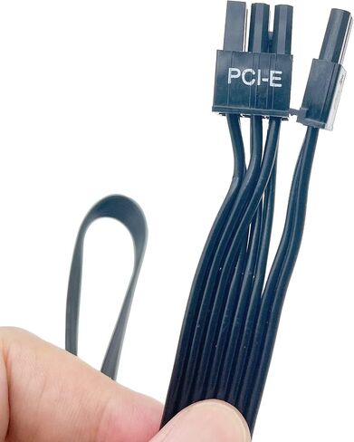 PCIE Cable for Seasonic, 65cm Male to Male PSU 8 Pin to 6+2 Pin GPU Power Cable for Seasonic Focus Prime Modular Power Supply (25'') (18AWG White) in Saudi Arabia