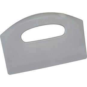 Remco 6960MD5 White/Grey Polypropylene Metal Detectable Bench Scraper, Injection Molded Blade, 5" L x 8.5" W, 1 Piece