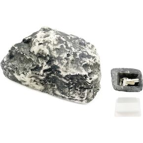 Becho Hide Key Rock Secret Key Holder House Key Hider for Garden or Yard Outdoors Looks & Feels Like Real Stone