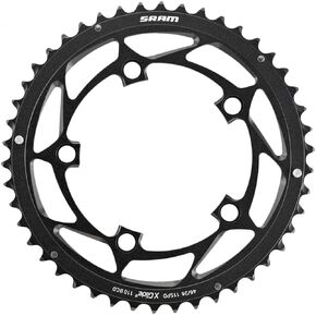 SRAM CHAINRING 11spd 46T 110mm BCD YAW Use w/ 36T BLACK