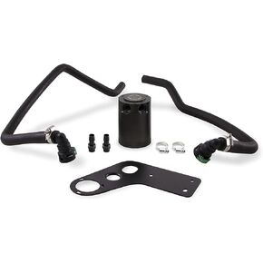 Mishimoto MMBCC-MUS8-15PBE Ford Mustang GT Baffled Oil Catch Can, PCV Side, 2015-2017, Black