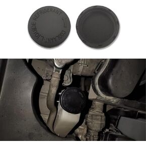 2Pcs Engine Radiator Coolant Water Tank Reservoir Cap, Coolant Reservoir Cap, 2171-279900 Car Accessories Coolant Overflow Reservoir Cap Replacement for Nissan Murano Rogue Versa Infiniti