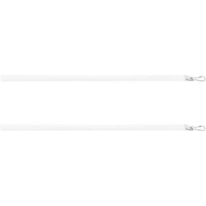 BESTOYARD Universal Drapery Acrylic Blind Rod with Hook Drapery Opener Rod Clear Curtain Window Blind Tilt Rod Wand Opening Pull Wand Blind Wand with Hook for Vertical Blinds Rod