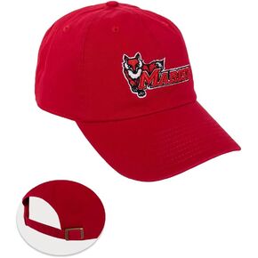 Desert Cactus Marist College Baseball Hat Red Foxes Brimmed Embroirderd Hats Cap Adjustable Cloth Strap Adult (Style A)