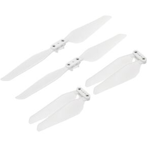 MECCANIXITY 4Pcs X8SE RC Propellers Blade Prop 2 Vane 21.5cm Dia Plastic White Folding Paddle Low-Noise Propeller for FIMI X8SE RC Airplane DIY Aircraft Drone