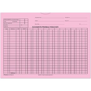 Accounts Payable Voucher Envelopes (Form #DSA-540) (Several Colors) (100 per Pack) (Buff)