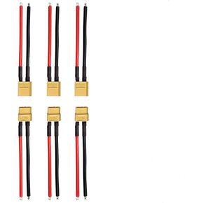 3 Pairs XT60 Connectors Male & Female Plug with 10cm