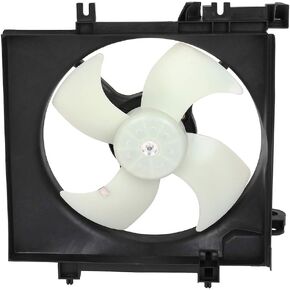 SCITOO Radiator Cooling Fan Compatible with 621-260 674-50317 2009-2014 for Subaru Forester 2008-2011 for Subaru Impreza