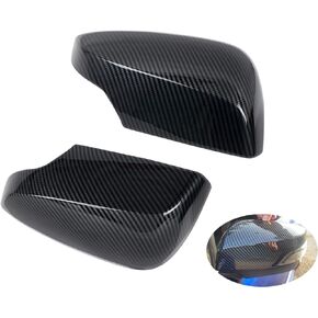 ITrims Car Exterior Accessories for Subaru WRX/STi 2015-2021 Rear View Door Mirror Cover Cap Trim Decoration ABS Carbon Fiber 2PCS