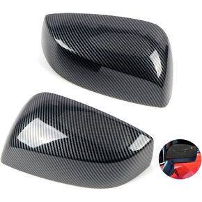ITrims لسوبارو WRX/STi 2015-2021 الملحقات الخارجية الرؤية الخلفية غطاء مرآة الباب غطاء الكسوة سيارة لاصقة تزيين ABS ألياف الكربون 2 قطعة in Kuwait
