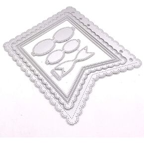 KSCRAFT Bunting Banner Planner Page Die Metal Cutting Dies Stencils for DIY Scrapbooking/Photo Album Decorative Embossing DIY Paper Cards