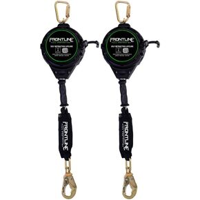 Frontline Leading Edge Cable Single Leg SRL with Steel Snap Hook End