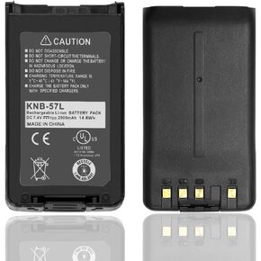 KNB-57L Battery KNB-35 KNB-35L Battery [2024 New Version 2000mAh] for Kenwood TK3170 Battery TK-2140 TK-2170 TK-2360 TK-3140 TK-3160 TK-3170 TK-3360 NX-320 NX-3320 NX3200 NX3300 KNB-55L Battery