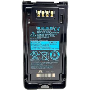 KNB-L3 KNB-L2 KNB-L1 3400mAh Li-ion Battery Compatible for Walkie Talkie TK-5230 TK-5330 TK-5430 NX-5000 NX-5200 NX-5300 NX-5400 VP5230 VP5330