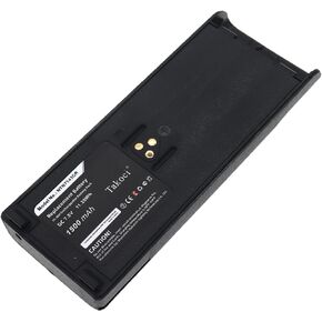 Replacement Battery + Belt Clip for Moto-rola GP900 GP1200 GP2010 GP2013 HT1000 HT6000 MT2000 MT2100 MTS2000 MTX838 8000 9000 MTZ2000 PTX1200 JT1000,Fits Part Number NTN7144 NTN7143
