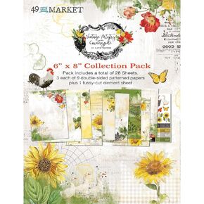 Collection Pack 6"X8" - Vintage Artistry Countryside