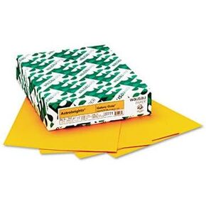 Neenah Paper 22771 Color Cardstock, 65lb, 8 1/2 x 11, Galaxy Gold, 250 Sheets
