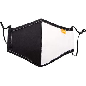 Spring Notion Reusable Washable Team Color Blocks Cotton Cloth Face Mask for Adults and Kids