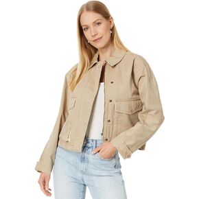 سترة Madewell النسائية الصوفية القصيرة