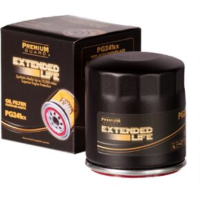 PG Oil Filter, Extended Life PG241EX | Fits 1956-2020 various models of Ford, Toyota, Mazda, Chrysler, Jeep, Dodge, Volkswagen, Lexus, Saturn, Lincoln, Land Rover, Suzuki, Plymouth, Geo, Chevrolet