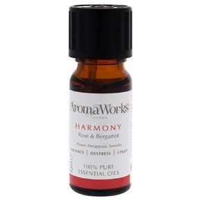 Harmony Essential Oil 10 ml | Soothing Aroma of Rose Geranium and Bergamot | Fills the Room with a Sensual Fragrance | Handmade in the United Kingdom