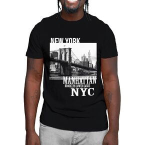 Swag Point Men’s Graphic T Shirts – 100% Cotton Short Sleeve Urban Casual Tops Streetwear Hip Hop Hipster Tee