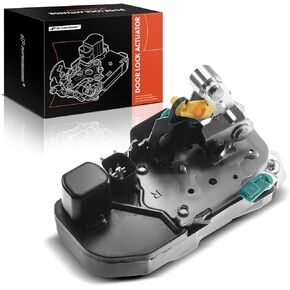 A-Premium Door Latch Lock Actuator Compatible with Jeep Vehicles - Grand Cherokee 2005-2010, Sport Utility, 4-Door - Front Left Driver Side, Replace# 55113367AA, 55113367AB