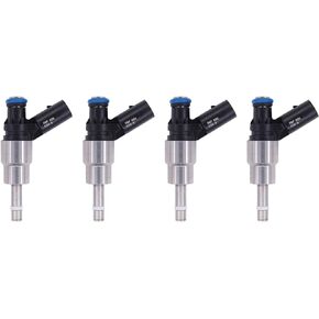 MOTOKU 4Pcs Fuel Injectors for Audi A3 A4 TT for VW GTI EOS Jetta 2005-2009