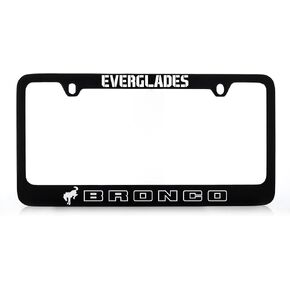 FORD Bronco UV Printed Metal License Plate Frame - Sasquatch
