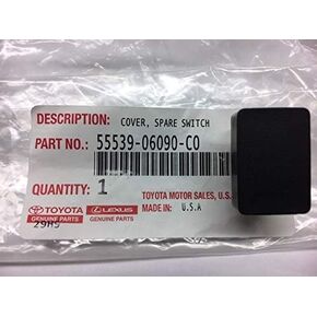 Genuine Toyota Parts - Cover, Spare Switch (55539-06090-C0)