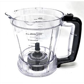 Replacement Pitcher for Ninja Blender Models BL490 BL491 BL492 BL494 40 Ounce Bowl Pitcher