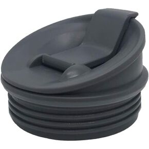 Grey 1 piece Sip & Seal Lid for Nutri Ninja 16 OZ CUP with BL200/BL201/BL660/BL663/BL663CO/BL665Q/BL771/BL773CO/BL810/BL820/BL830/QB3000/QB3000SSW/QB3004/QB3005