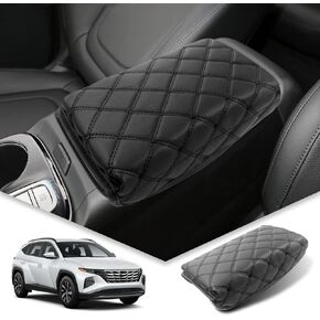 [UPGRADED] 2023 2024 Santa Cruz Accessories 2022 2023 2024 Hyundai Tucson/Santa Cruz Center Console Cover,for 2022 2024 Hyundai Santa Cruz Tucson Arm Rest Cover, 2023 2024 Hyundai Tucson Accessories