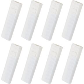 8 Pieces Cord Weight Spare for Vertical Blind Roller Blinds Window Shutter White Plastic Safety Handle Tensioner Device Blinds Accessories 100x30mm