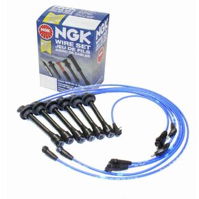 NGK Spark Plug Wire Set compatible with Toyota Land Cruiser 4.5L L6 1993-1997