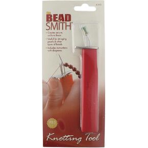 The Beadsmith EZ Knotting Tool, 6 Inches, Create Secure Knots, for Stringing Pearls and Other Beads