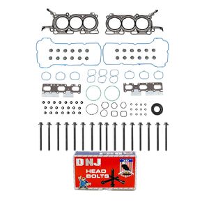 DNJ HGB41981 Cylinder Head Gasket Set with Head Bolt Kit for 2009-2012 Ford Edge 3.5L 3496cc 213cid V6 DOHC