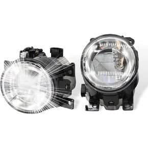 Front Fog Lamp Pair Left and Right Compatible with Q50 QX60 QX80 Q70 Q70L 2014-2021 261554GA0A 261554GA0B