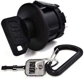 HD Switch Ignition Key Switch Module Rebuild for Toro 112-6116 112-0865 LX420 LX423 LX425 LX426 LX427 LX460 LX465 LX466 LX468 LX500 SL500 GT2100 GT2200 GT2300 -OEM Upgrade w/2 Keys, Bezel Not Included