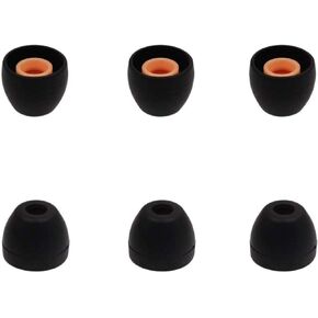 ALXCD Eartips Compatible with Sony in-Ear Headphone, S/M/L 3 Pairs Soft Silicone Ear Tips, Compatible with Sony in-Ear Headset MDR-XB50AP XBA-H1 WF-XB700 WF-1000XM3 WF-SP800N, etc. SML 3 Pairs