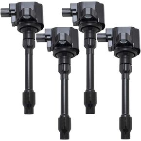 IGNITION COIL 30520-5R0-013 305205R0013 30520-5R0-003 305205R0003 UF-749 UF749 CM11121A SET OF 4 COMPATIBLE WITH HONDA CIVIC FIT GK GR9 GS1 1.5 L4 L15B5 L15CE L15B2 L15B3 L15BU