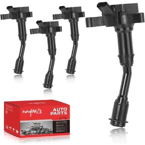 Set of 4 Ignition Coil Packs UF735 Compatible with 2017-2019 Ford Escape, 2014-2019 Ford Fusion L4 1.5L
