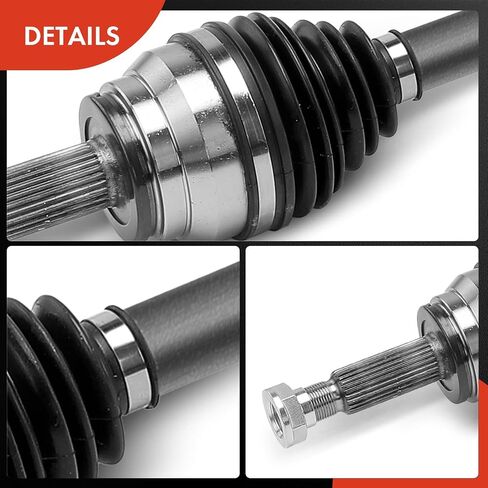 A-Premium CV Axle Shaft Assembly Compatible with Kia Soul 2020-2022 2.0L & Hyundai Kona 2018-2023 2.0L, Front Right Passenger Side, Replace# 49501K0220 in Saudi Arabia