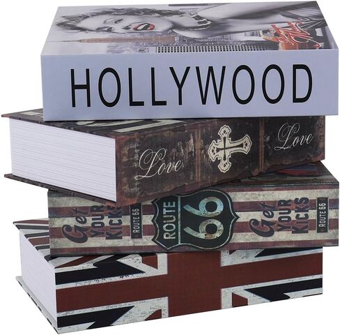خزنة كتاب التحويل، خزنة النقود السرية للقاموس مع قفل مركب، خزنة مخفية لكتاب التحويل (رمز نمط الحب، M) in Kuwait