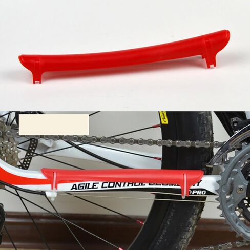 BESPORTBLE Chain Stay Protector Chain Stay pad Mountain Bike downtube Sticker Green Stickers MTB chainstay Protector Cycling Chain Guard Bike Stickers Bike Chain Bicycle Frame in Saudi Arabia