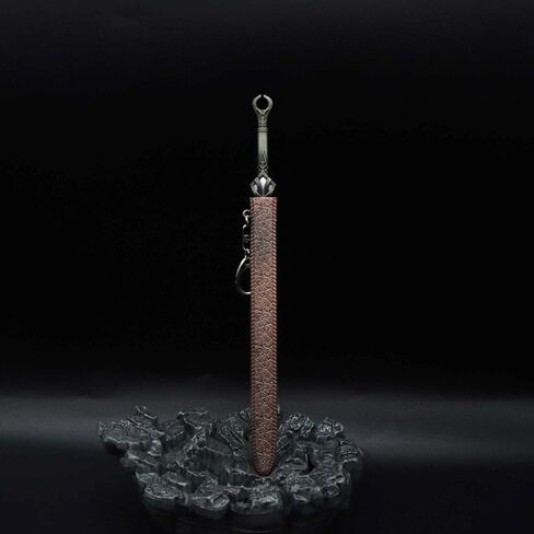 ألعاب معدنية إنغريد السيف سلسلة مفاتيح معدنية صغيرة قلادة سبيكة نموذج ألعاب هدية ديكور غرفة اللعب هدية in Kuwait